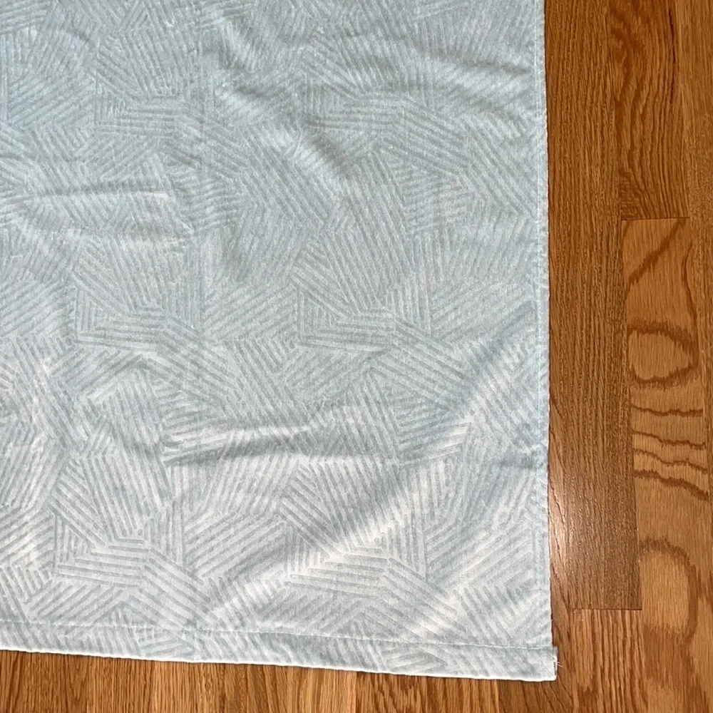 New Anthropologie Raquel Curtain light blue